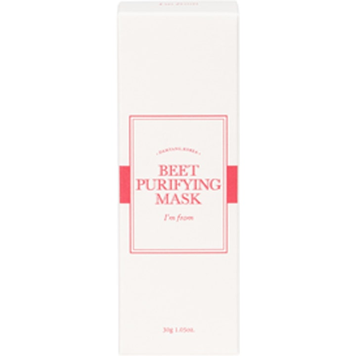 I'm From Beet Purifying Mask 30 ml rensande mask i vit ytterförpackning med röd text för djup rensning