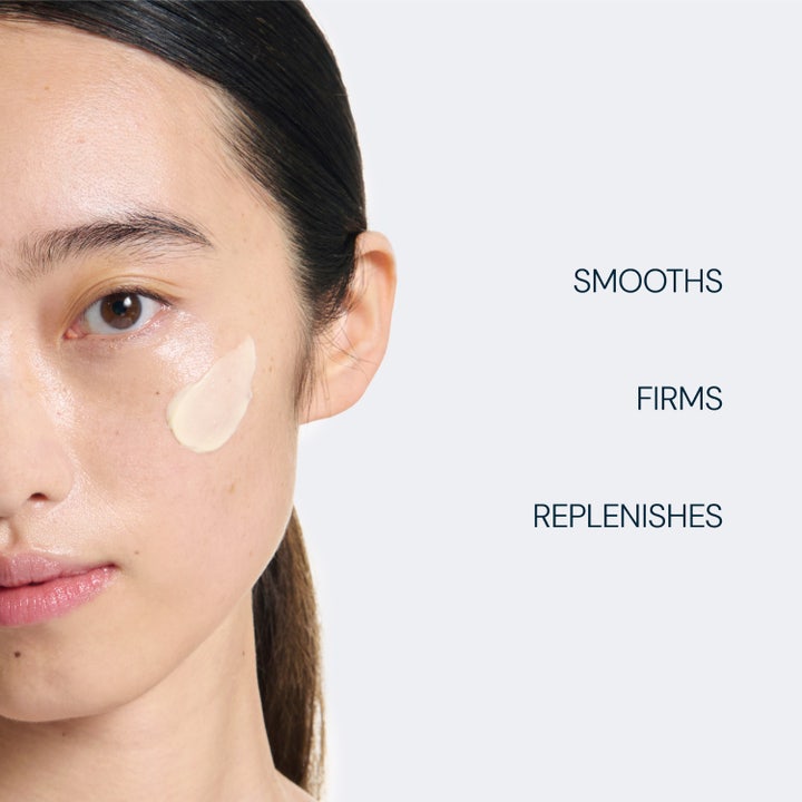 Elemis Pro-Collagen Overnight Matrix 50 ml anti age nattkräm med peptider och alger i en ljusblå glasburk