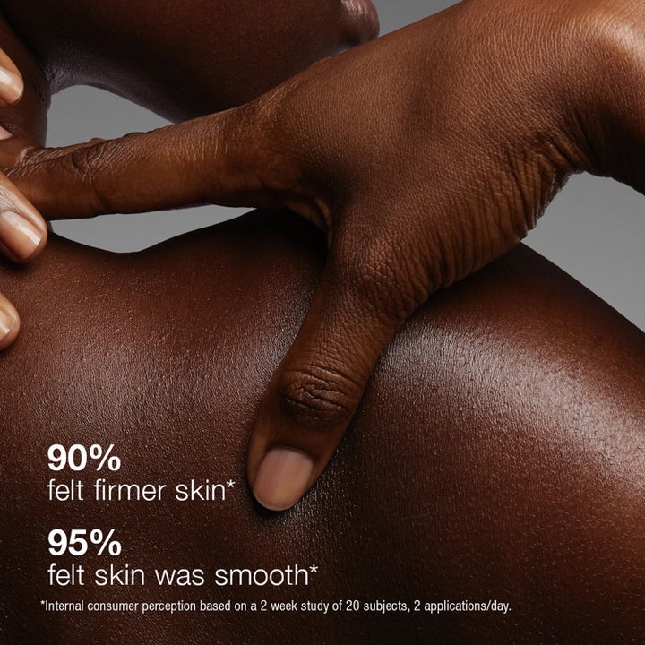 Dermalogica Dynamic Skin Sculptor 150 ml uppstramande kroppsvård på hud med text om mjukare hud