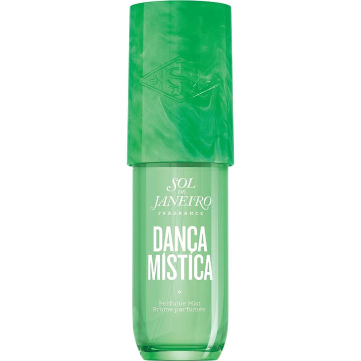 Sol de Janeiro Dança Mística Perfume Mist 90 ml limited edition body mist i grön plastflaska med marmorerat lock