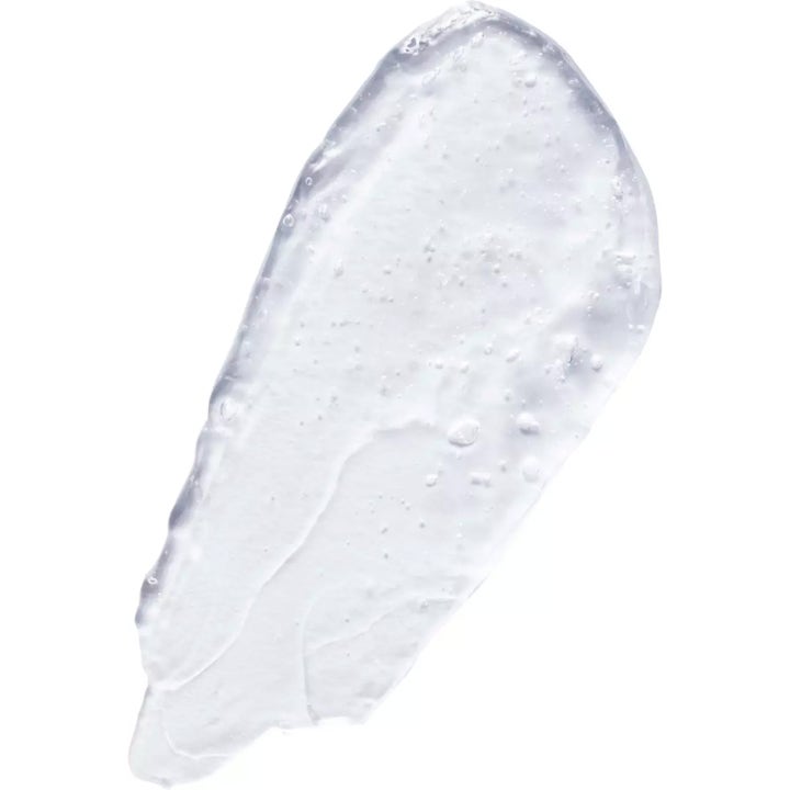 Lumene Nordic Hydra Hydrating Gel Mask 100 ml återfuktande ansiktsmask visar en klar gelkonsistens med små luftbubblor.