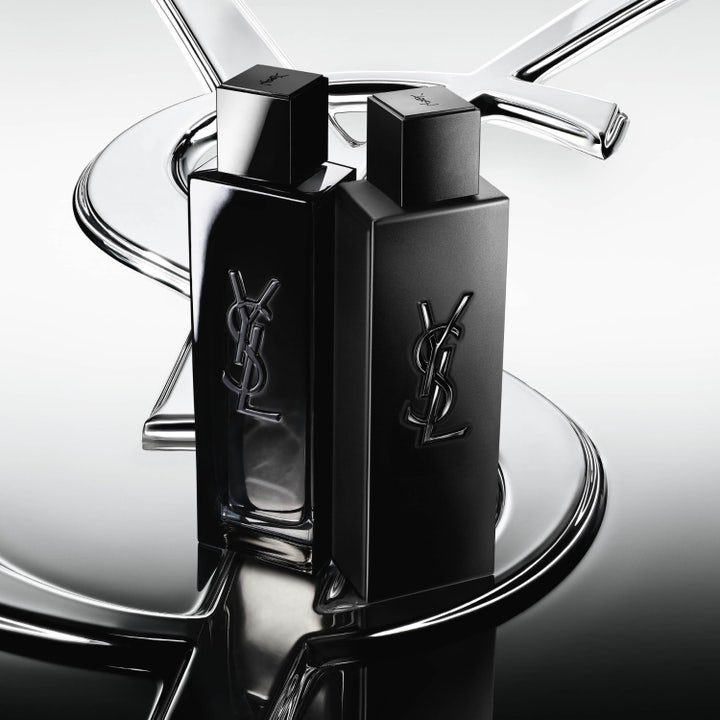 Yves Saint Laurent MYSLF Le Parfum 100 ml ysl exklusiv herrparfym i mattsvart flaska med silvrig YSL-logotyp