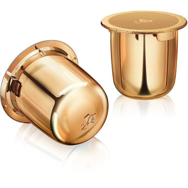 Lancôme Absolue Cream Refill 60 ml lystergivande ansiktskräm i guldfärgade refillbehållare med roslogotyp.