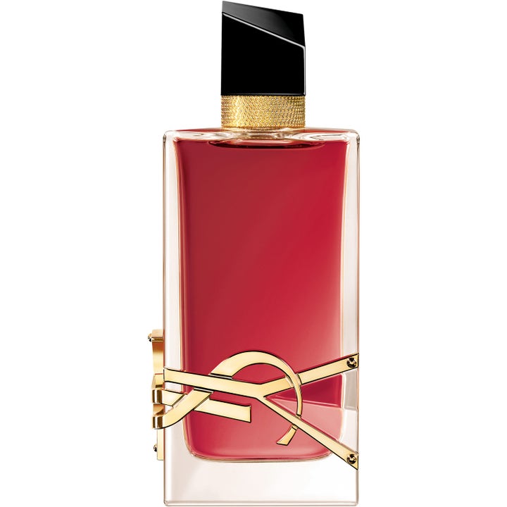 Yves Saint Laurent Libre Berry Crush 90 ml eau de parfum i glasflaska med bärröd vätska och guldlogotyp
