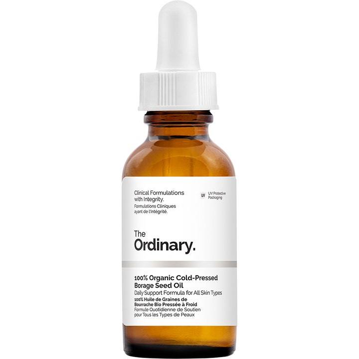 100% Organic Cold-Pressed Borage Seed Oil
