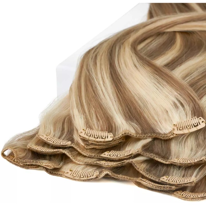 Clip-On Set 7 Pieces (40 Cm) M7.1/10.8 Natural Ash Blonde Mix