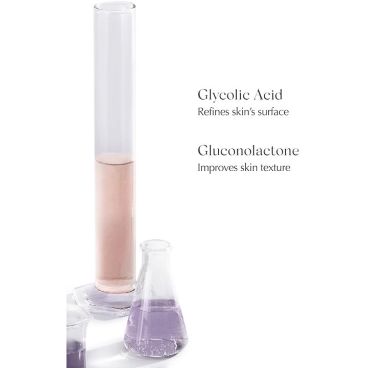 Exuviance Deep Clean AHA Cleanser 212 ml AHA rengöring med glykolsyra i laboratorieglas som ger förfinad hudstruktur.