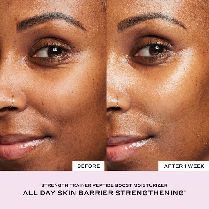 Ole Henriksen Plumping Peptide Pair 22 ml ansiktsvård med före och efter resultat som stärker hudbarriären