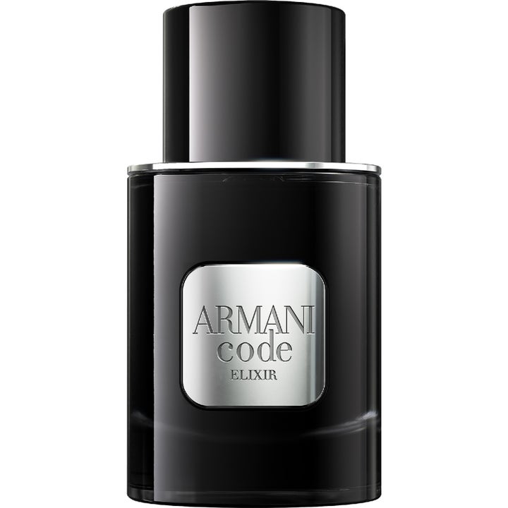 Giorgio Armani Code Elixir 50 ml giorgio armani parfym i stilren svart glasflaska med silverfärgad etikett och svart kork
