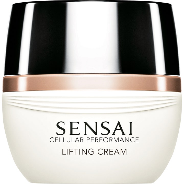 Sensai Cellular Performance Lifting Cream 40 ml uppstramande ansiktskräm i vit burk med roséguldsband och svart lock