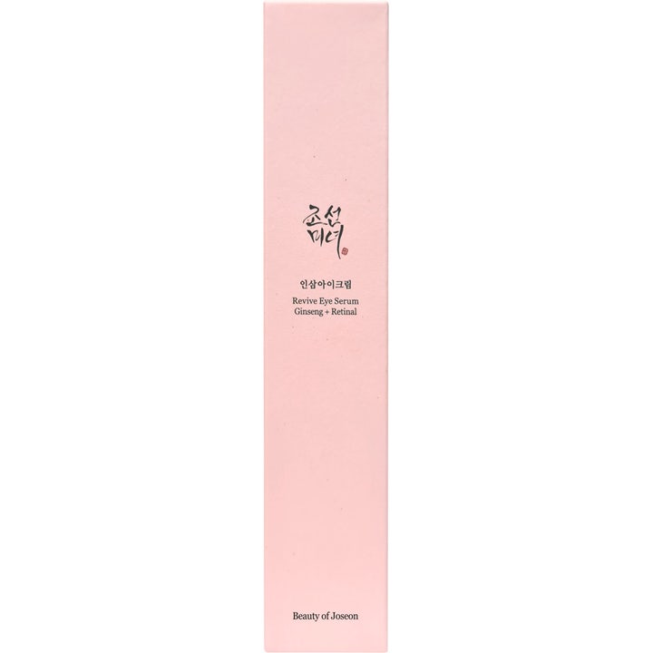 Beauty of Joseon Revive Eye Serum 30 ml ögonserum med retinal i en hög ljusrosa ytterförpackning