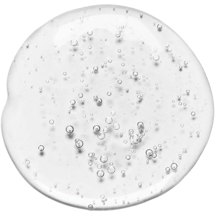 Mario Badescu Hyaluronic Dew Drops 29 ml fuktgivande ansiktsserum med en klar geltextur fylld av små luftbubblor.