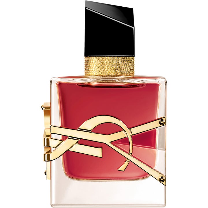 Yves Saint Laurent Libre Berry Crush 30ml edp parfym i lyxig glasflaska med röd vätska och stor guldlogotyp