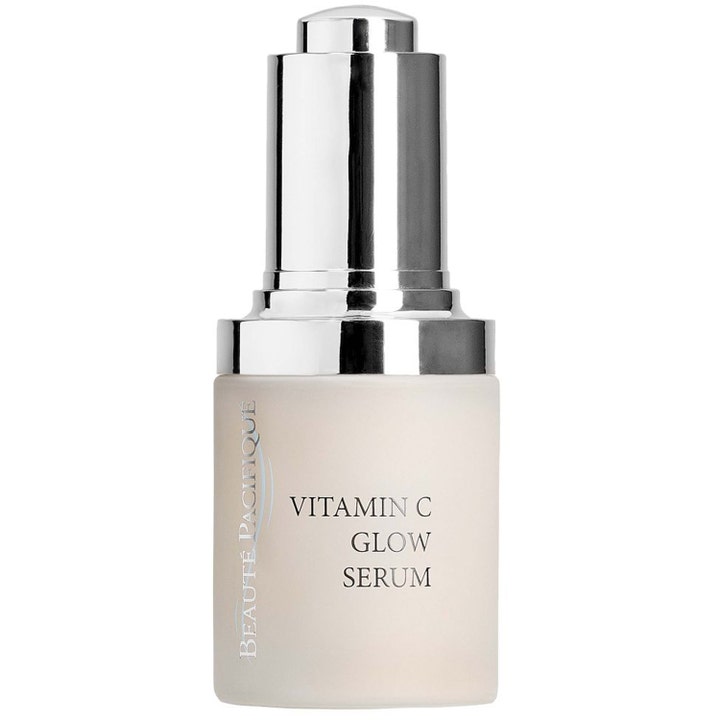 Beauté Pacifique Vitamin C Glow Serum 30 ml antioxidant c vitamin serum i frostad glasflaska med silvrig pump