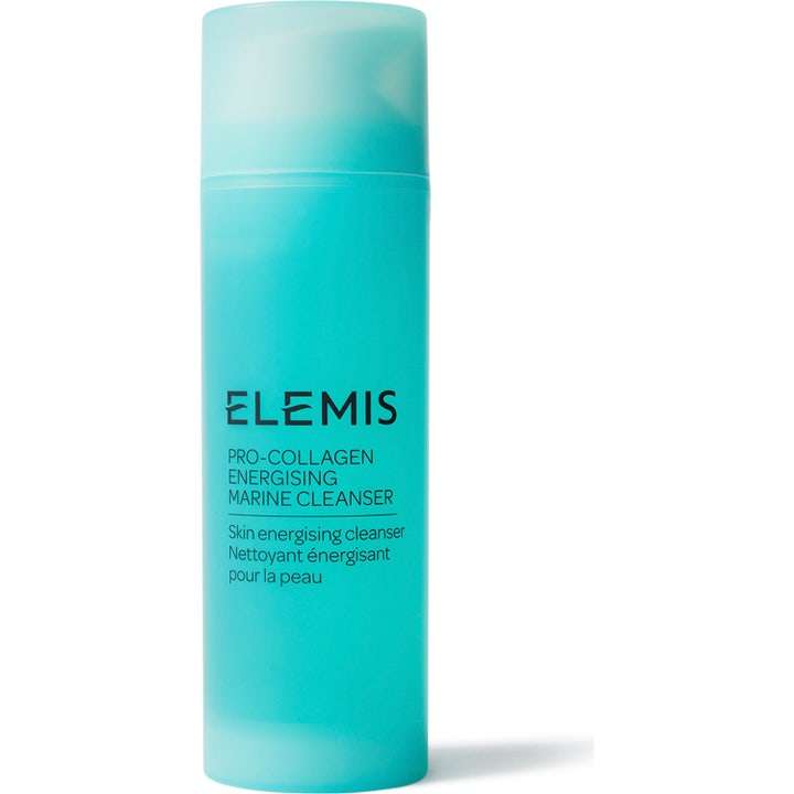 Elemis Pro-Collagen Energising Marine Cleanser 150 ml energigivande rengöringsgel i ljusblå frostad pumpflaska.