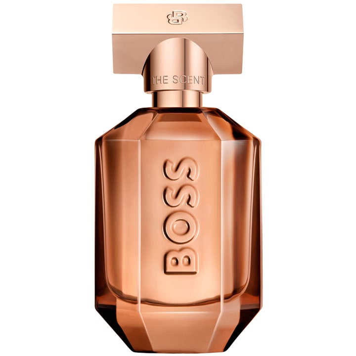 Hugo Boss The Scent For Her Le Parfum 50 ml parfym i fasettslipad glasflaska med glänsande roséguldsfinish