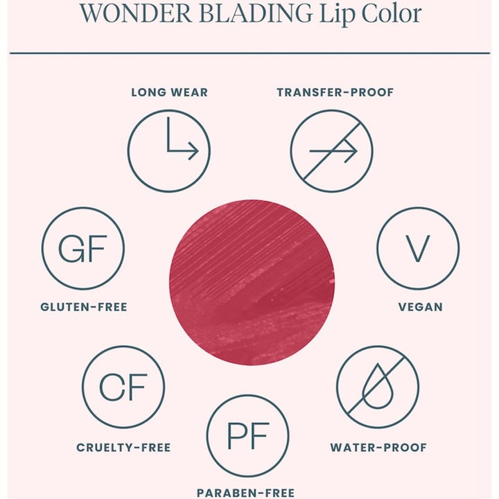 Wonder Blading Lip Stain Masque Cool & Toffee Rose Set