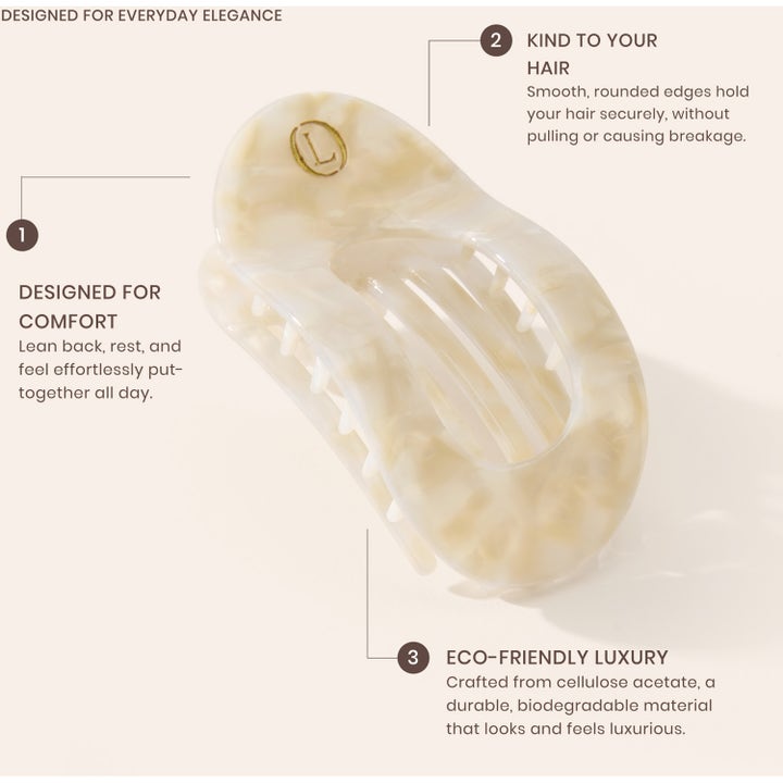 Eco-Friendly Flat Hair Clip