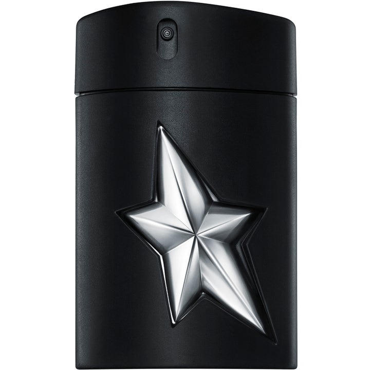 Mugler A*Men Fantasm Eau de Parfum 100 ml exklusiv parfym herr i svart matt flaska med en silvrig stjärna