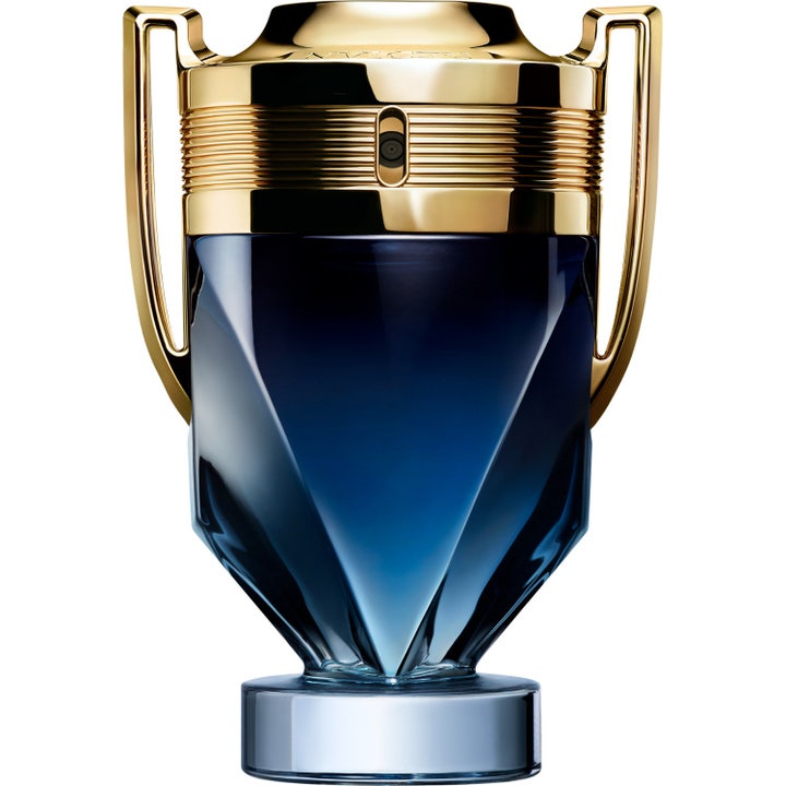 Rabanne Invictus Parfum Eau de Parfum 100 ml invictus parfym herr i mörkblå troféformad flaska med gulddetaljer