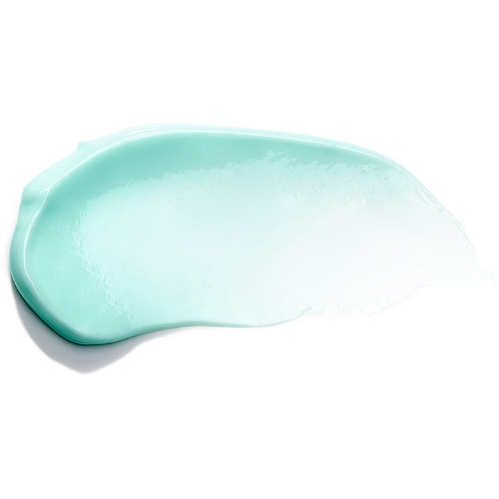 Exuviance Pro-Plump Hydrating Cream 45 g återfuktande nattkräm med en mjuk ljusblå krämig textur.