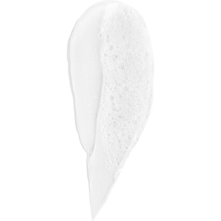 Biotherm Aquasource Hydra Barrier Cleanser 150 ml hydra barriär ansiktsrengöring med vit, krämig textur och lätt skum