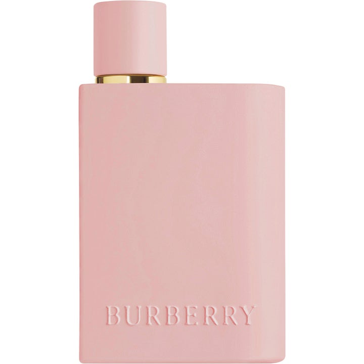 Burberry Her Parfum 50 ml feminin parfym i en rosa ogenomskinlig flaska med gulddetalj
