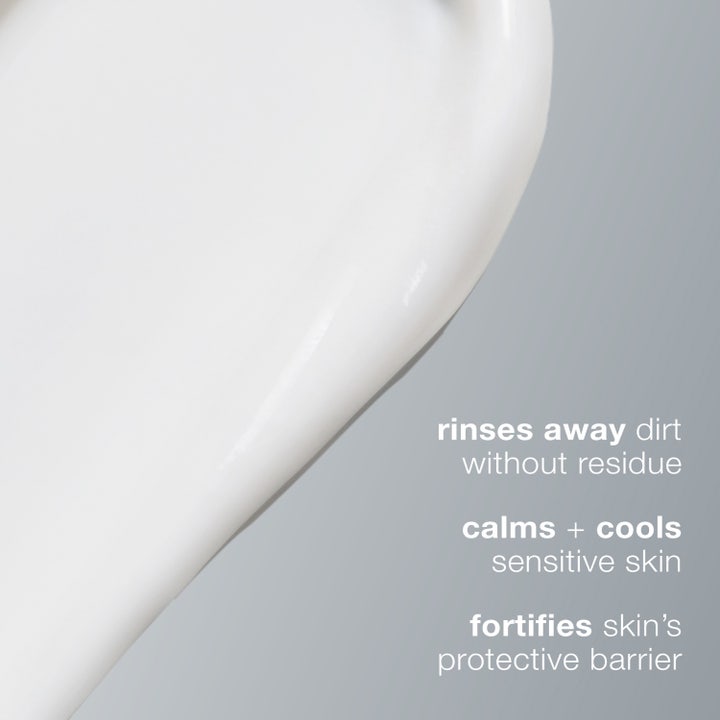 Dermalogica UltraCalming Cleanser 250 ml ansiktsrengöring utan parfym för känslig hud i vit flaska med grått lock