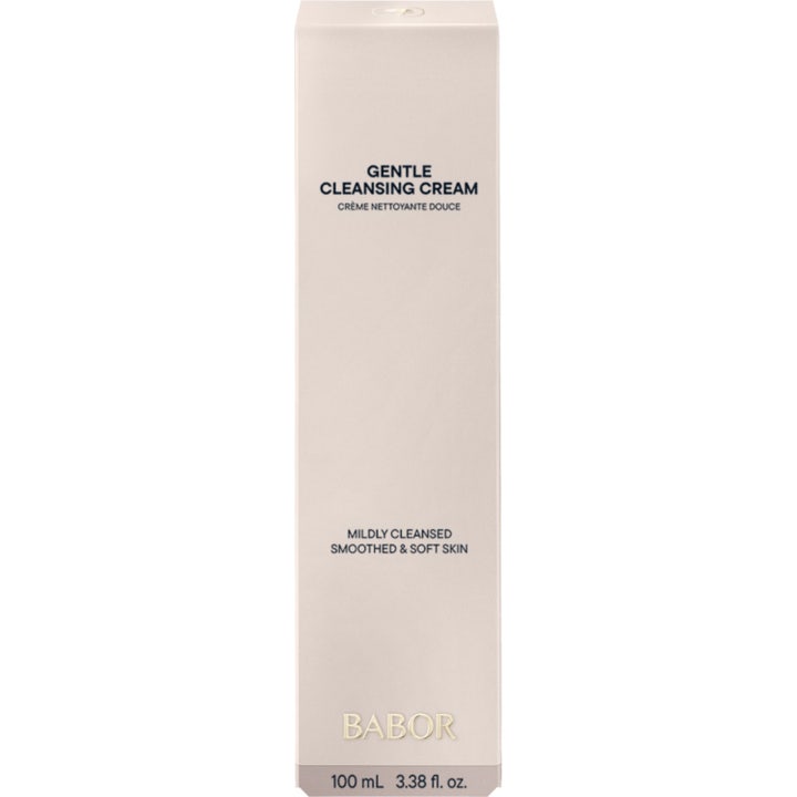 Babor Gentle Cleansing Cream 100 ml krämig ansiktsrengöring torr hud i beige ytterförpackning