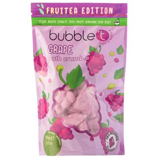 BubbleT Fruitea Grape Bath Crumble