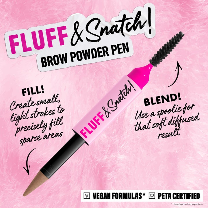 Fluff & Snatch Brow Powder Pen
