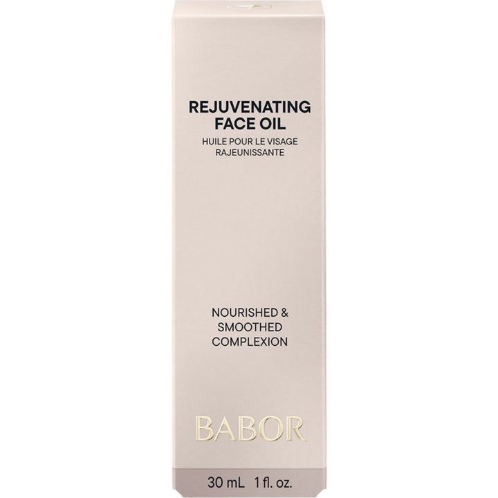 Babor Rejuvenating Face Oil 30 ml ansiktsolja anti-age Babor i vit ytterkartong som ger naturlig föryngring.