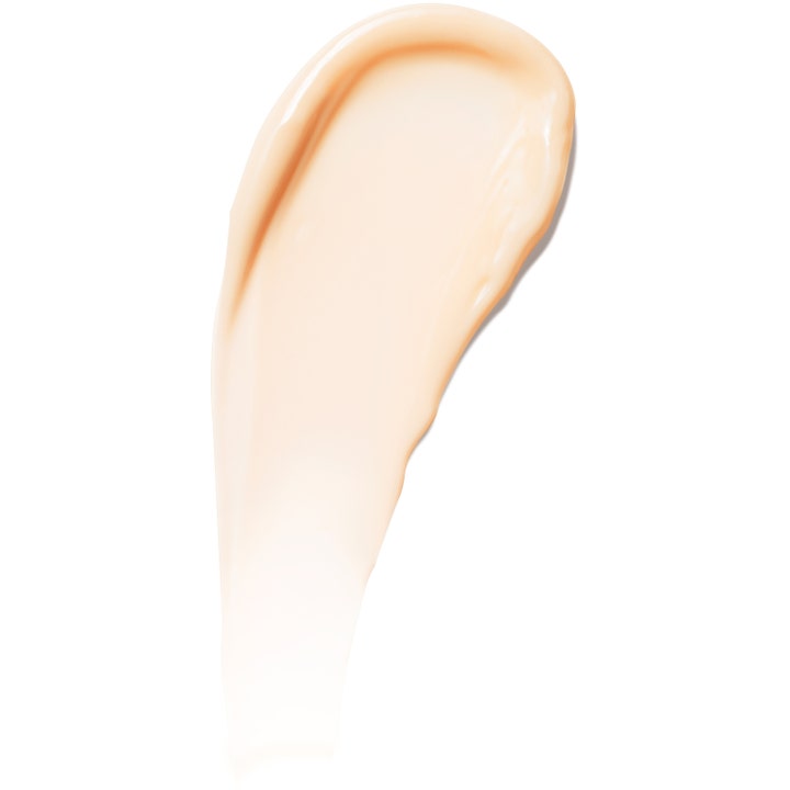 Clinique All About Eyes 15 ml återfuktande ögonkräm mot mörka ringar med krämig persikofärgad textur.