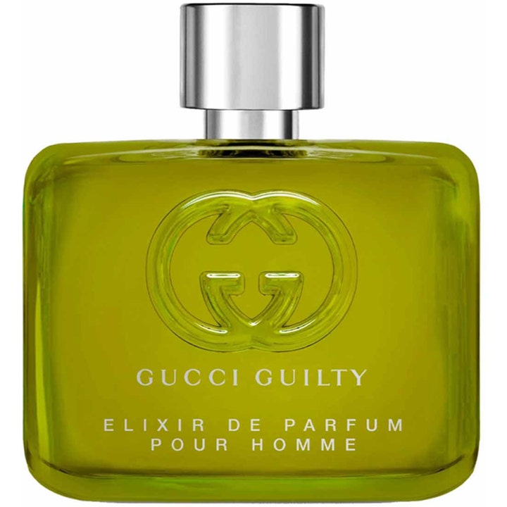 Gucci Guilty Elixir Pour Homme 60 ml gucci elixir pour homme parfym i en klargrön glasflaska med silverfärgat lock