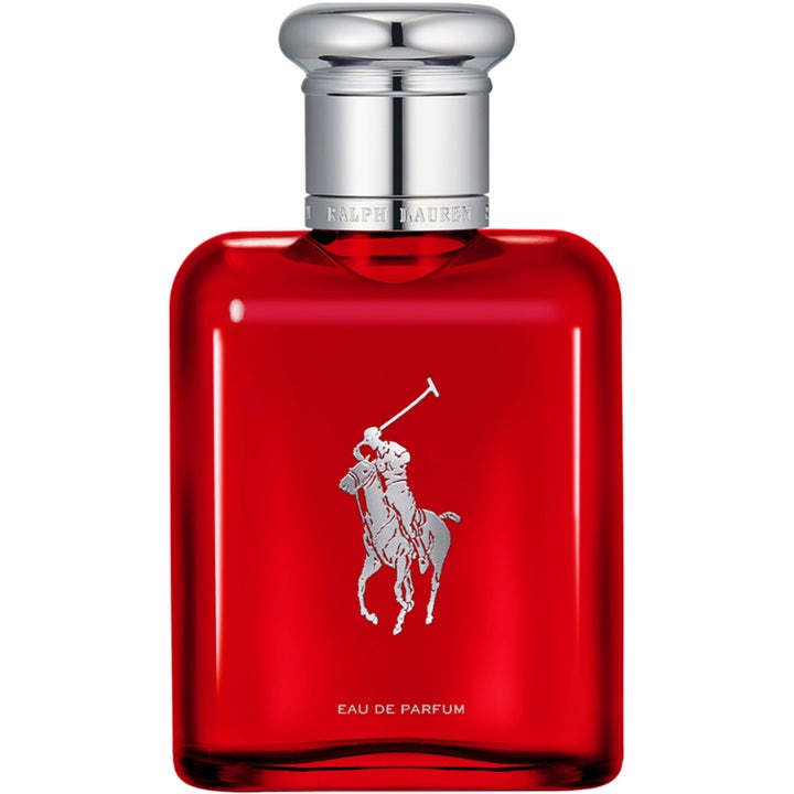 Ralph Lauren Polo Red Eau de Parfum 75 ml parfym i röd glasflaska med silverfärgat lock och logotyp