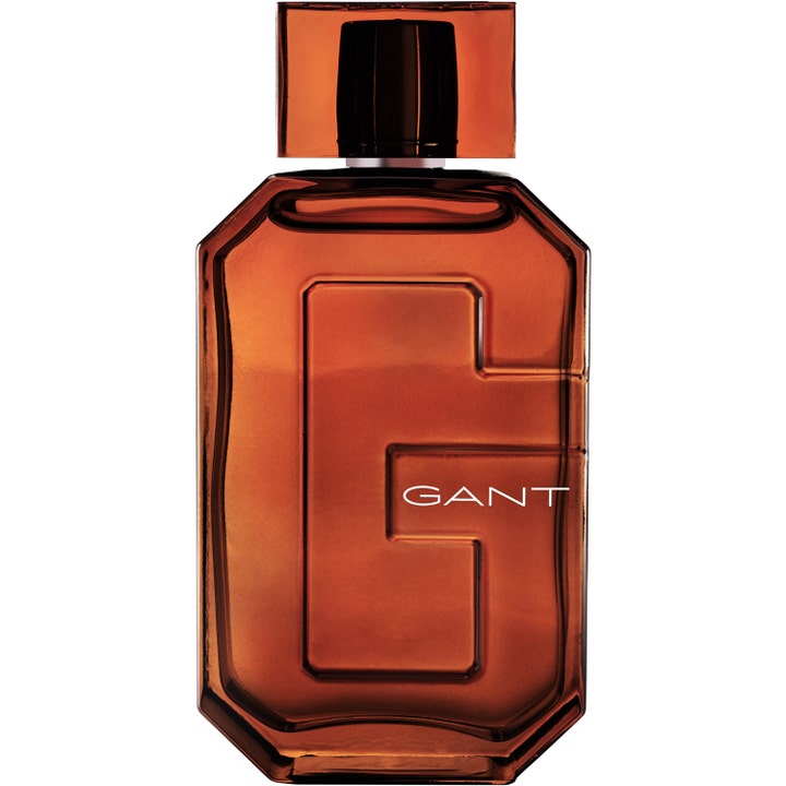 GANT 1949 100 ml GANT eau de toilette herr i bärnstensfärgad glasflaska med ett präglat G och brun kork
