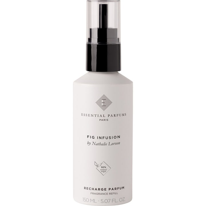 Essential Parfums Fig Infusion By Nathalie Lorson 150 ml refillflaska för Eau de Parfum i vit flaska med svart pump