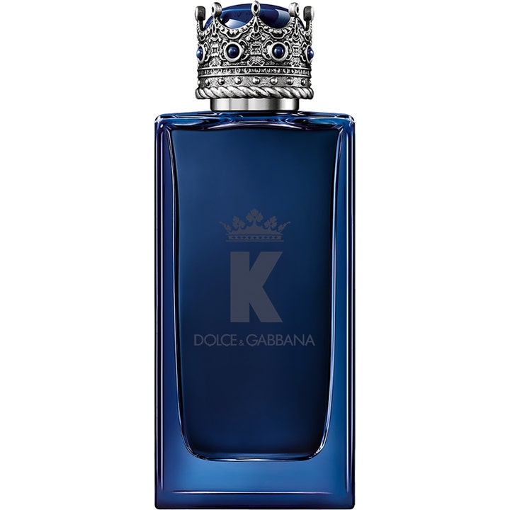 Dolce & Gabbana K By Dolce&Gabbana Intense 100 ml k by dolce & gabbana parfym i mörkblå glasflaska med en silverkrona