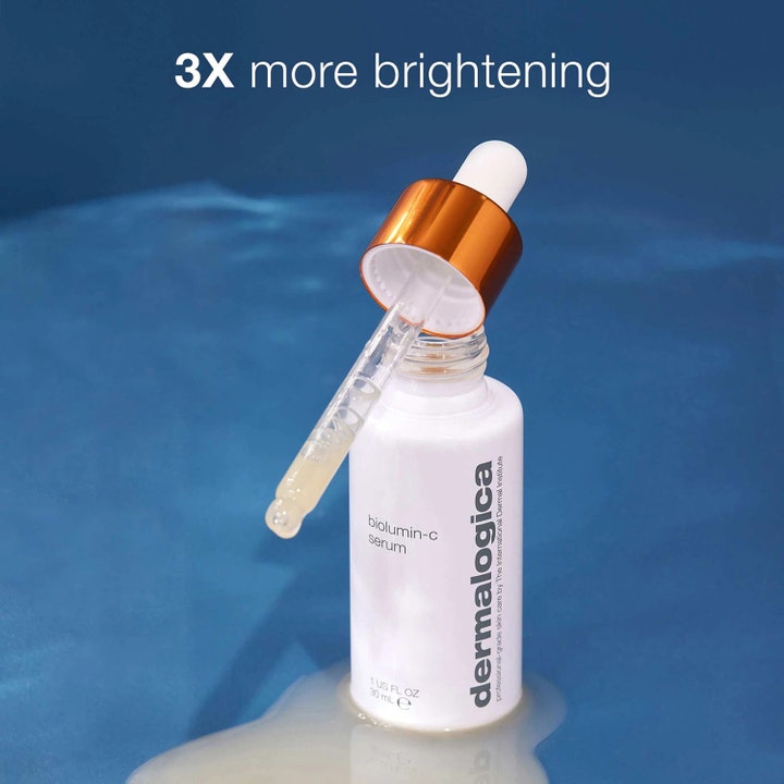 Dermalogica Biolumin-C Serum 59 ml lystergivande dermalogica vitamin c serum med pipett och texten 3X more brightening.