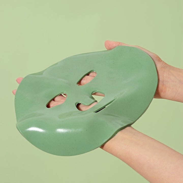 Dr. Ceuracle Expert Spirulina Cooling Modeling Mask 30 g svalkande ansiktsmask med en tjock grön och elastisk textur