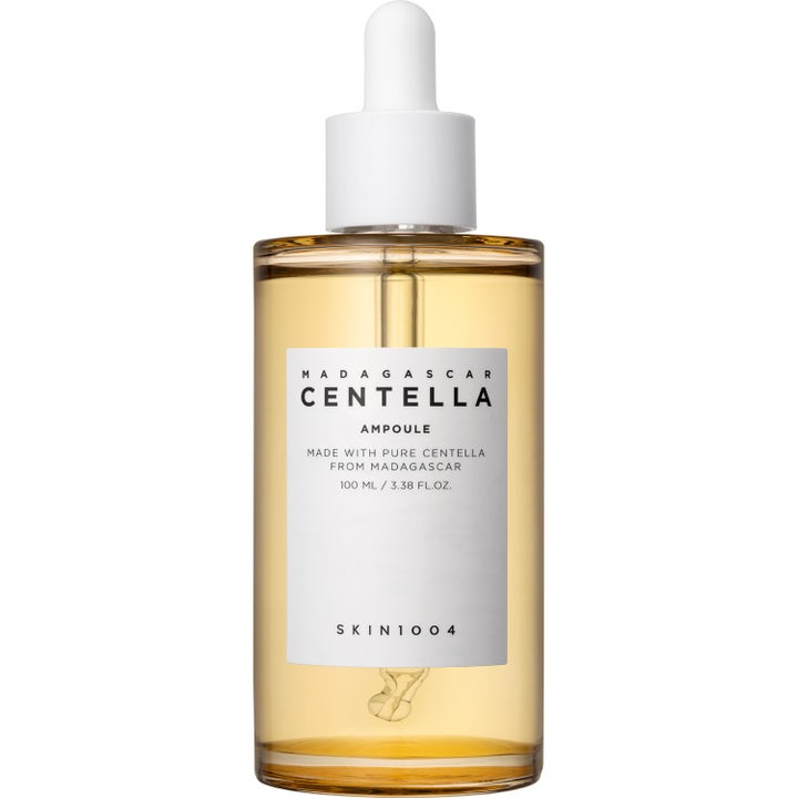 SKIN1004 Madagascar Centella Ampoule 100 ml lugnande centella ampoule för känslig hud i glasflaska med vit pipett