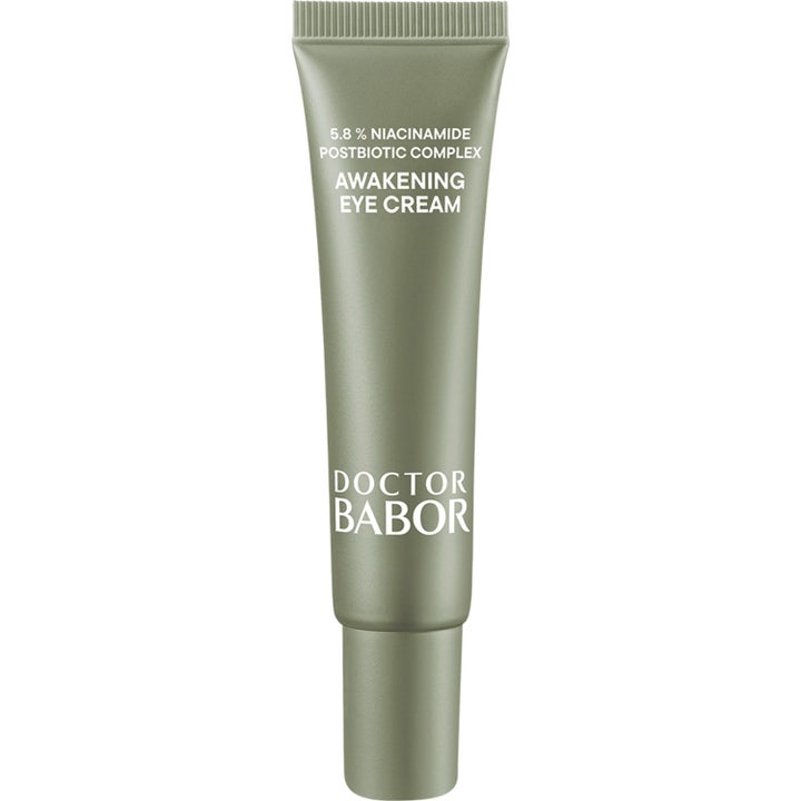 Doctor Babor Cleanformance Awakening Eye Cream 15 ml lystergivande ögonkräm mörka ringar i grön tub med vit kork