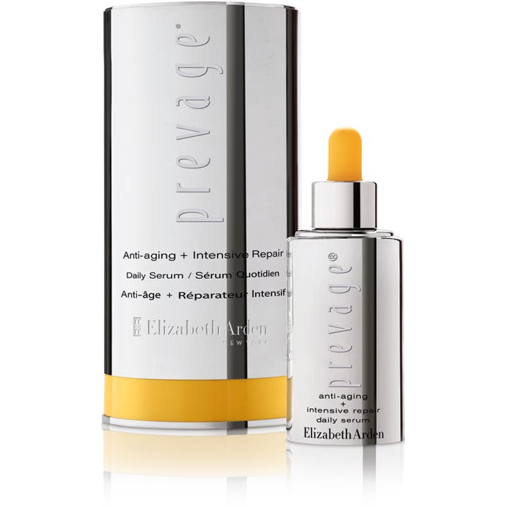 Elizabeth Arden Prevage Anti-Aging Intensive Repair Daily Serum 30 ml ger intensiv reparation i en silverflaska med pipett