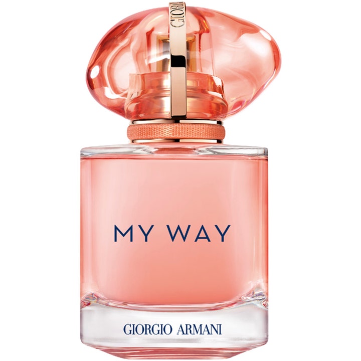 Armani My Way Ylang Eau de Parfum 30 ml armani eau de parfum dam i glasflaska med rosa vätska och dekorativ rosa kork
