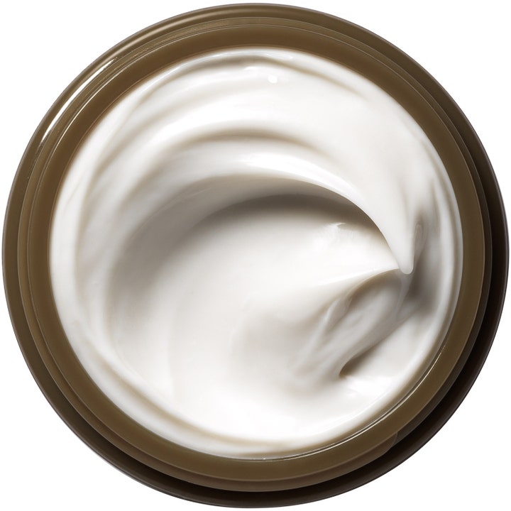 Origins Plantscription Youth-Renewing Power Night Cream 50 ml återfuktande nattkräm för rynkor har fyllig vit kräm i burk.
