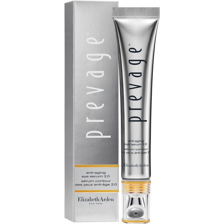 Elizabeth Arden Prevage Anti-Aging Eye Serum 2.0 20 ml är ett Prevage ögonserum i silverfärgad tub med kylande applikator.