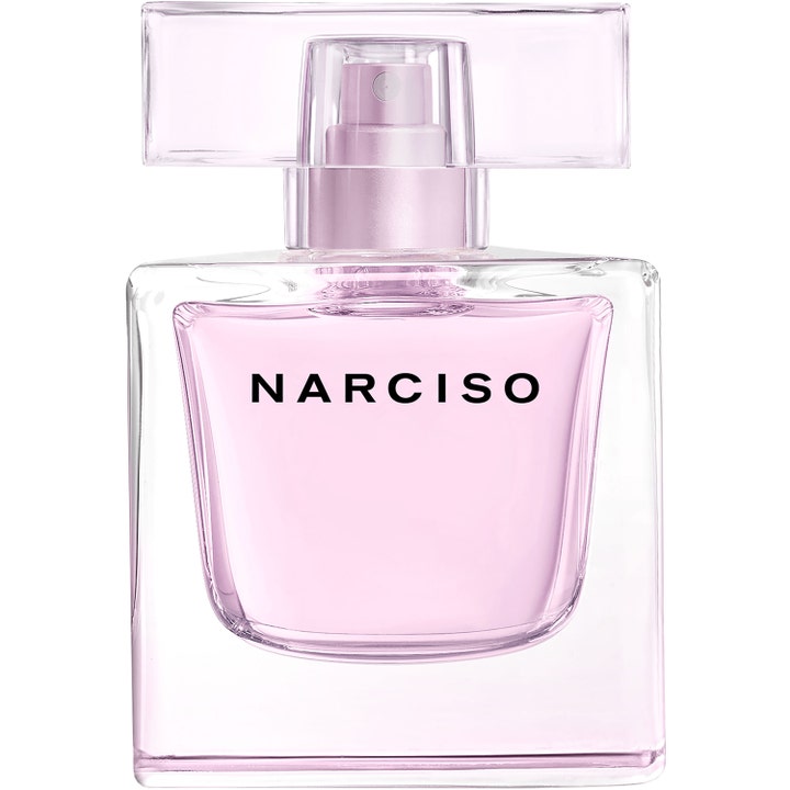 Narciso Rodriguez NARCISO Radiante 30 ml blommig musk parfym i kvadratisk glasflaska med rosa innehåll och klart lock