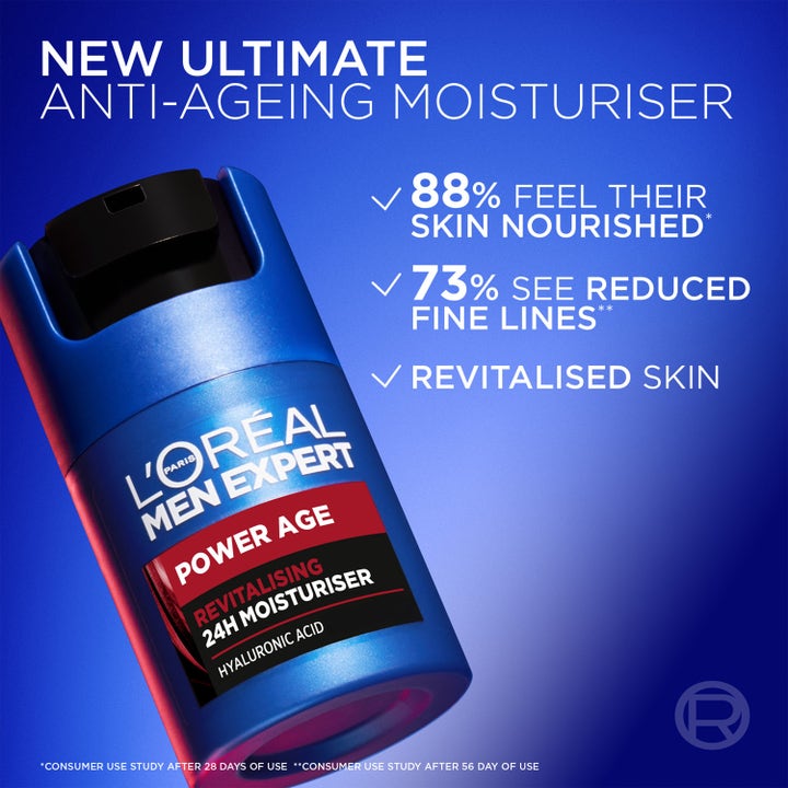 L'Oréal Paris Men Expert Power Age 50 ml anti age ansiktskräm för män som ger näring och reducerar linjer