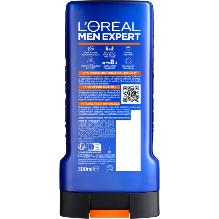 Men Expert Hydra Hyaluronic Shower Gel