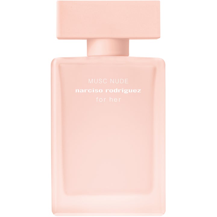 Narciso Rodriguez Musc Nude For Her Eau de Parfum 50 ml minimalistisk eau de parfum dam i matt persikofärgad glasflaska